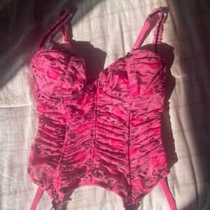 Vintage Necessary objects corset top